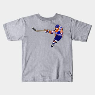 Gretzky the goal scorer Kids T-Shirt